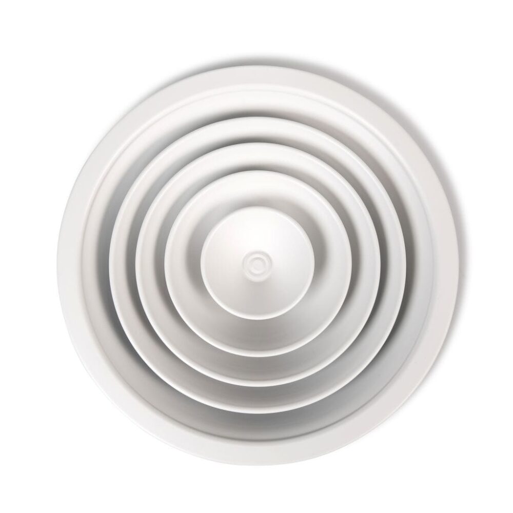 Round Diffuser Pvc Round Ceiling Diffuser - Plastic - טויטופלסט