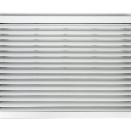 Return Air Grille with Filter - Aluminium