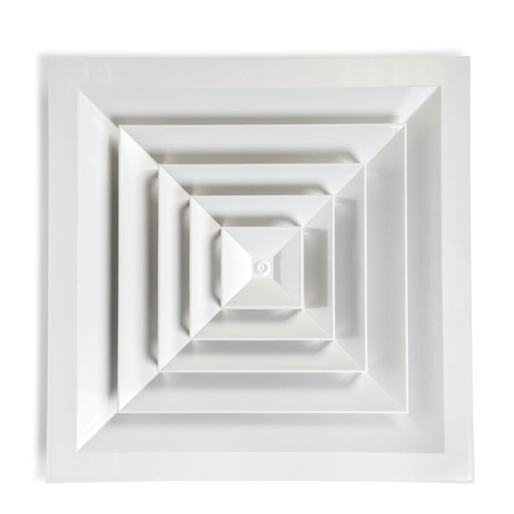 Square Ceiling Diffuser - Plastic